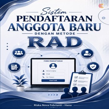 Sistem Pendaftaran Anggota Baru dengan Metode RAD
